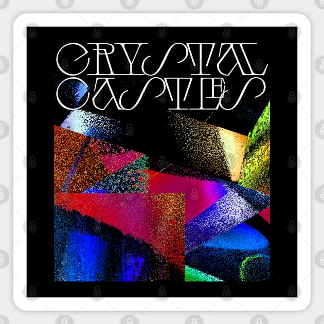 Crystal Castles  ◊ ◊ ◊ ◊  Fan Art Glitch Design Magnet by CultOfRomance